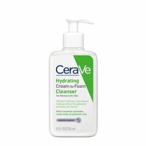 CeraVe Hydrating Cream-to-Foam Cleanser 236 ml
