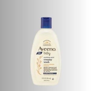 Aveeno Baby Soothing Relief Fragrance Free Creamy Wash 236mL